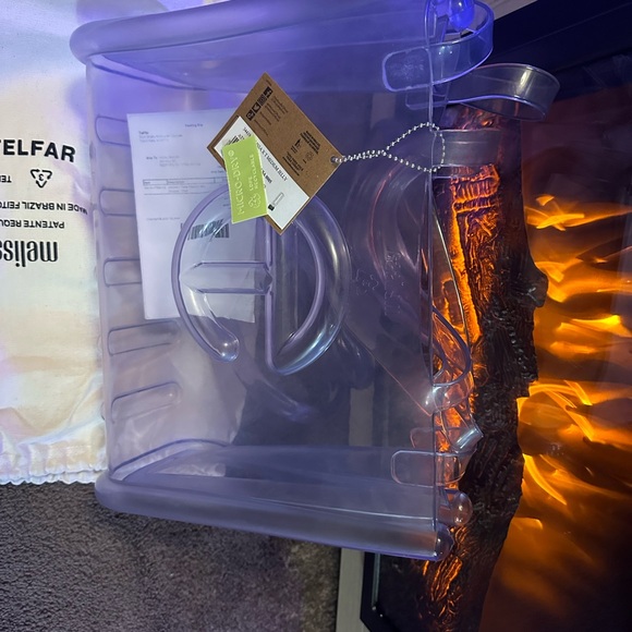 Authentic New W/ Tags Melissa X Telfar 'Medium' Jelly Shopper - Clear - Picture 8 of 8